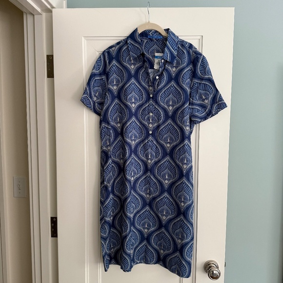 NWT J. McLaughlin Teresa Dress, Size L in Neo Tangier Geo - Picture 5 of 7